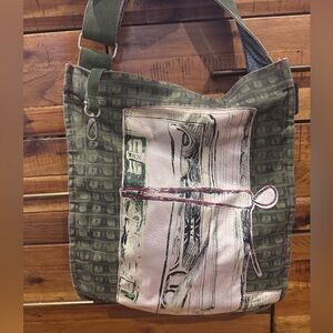 Andy Warhol “ Roll of Bills” canvas bag